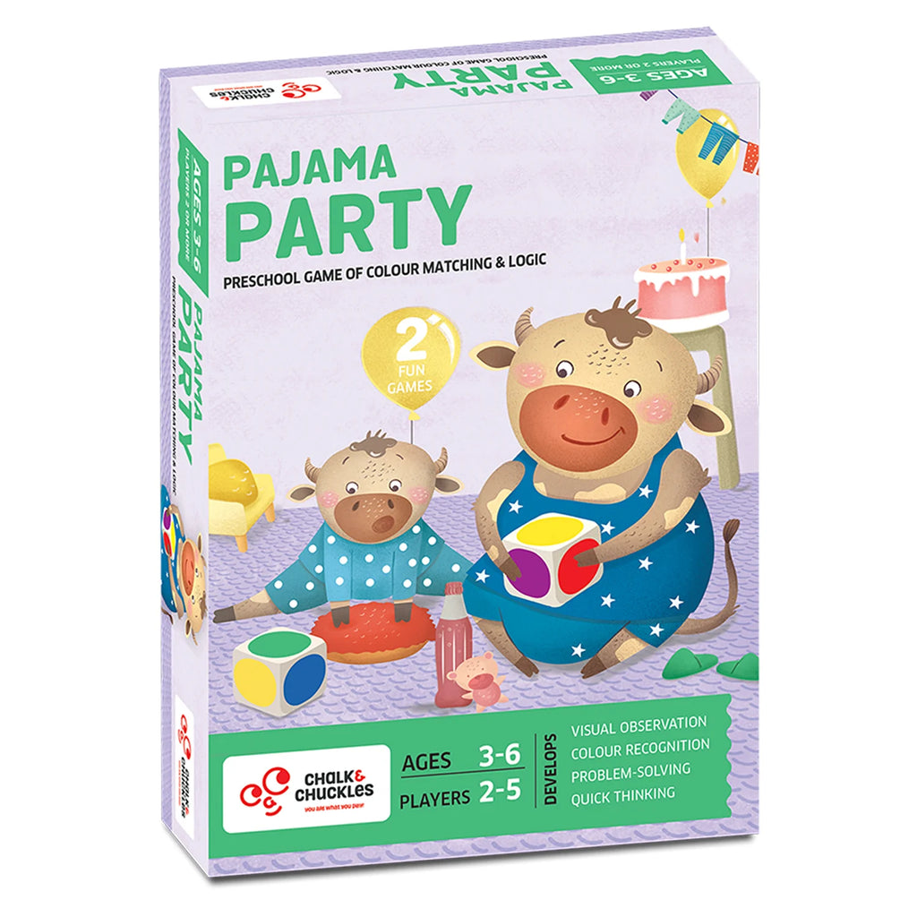 Pajama Party Game Juegos emocionales y colores niños Panamá