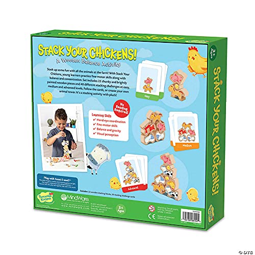 Apilamiento de Madera - Chickens Stacking Game – Brain Work Panama