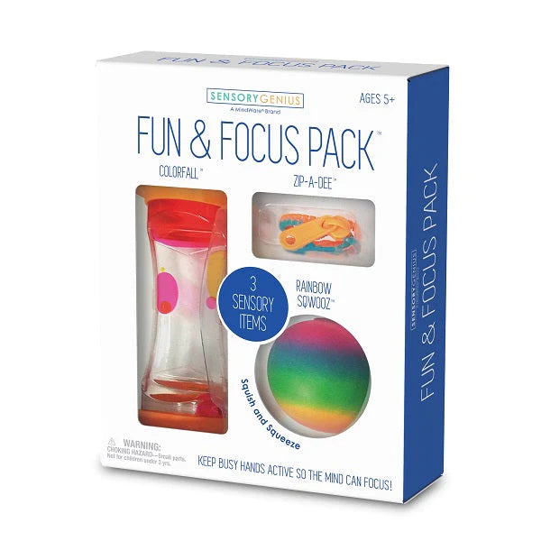 Juego Sensorial y Enfoque - Fun and Focus Pack-Sensory Genius