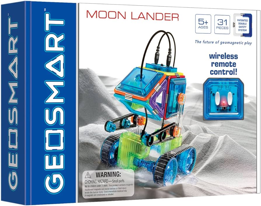 Moon Lander GeoSmart Panamá bloques magnéticos PTY para niños Picasso Tiles