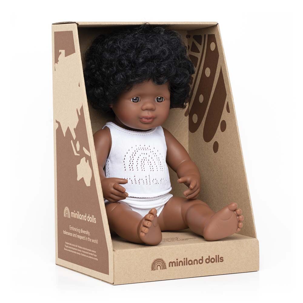 Muñecas de Inclusión Africana Americana - African American Girl Baby Doll