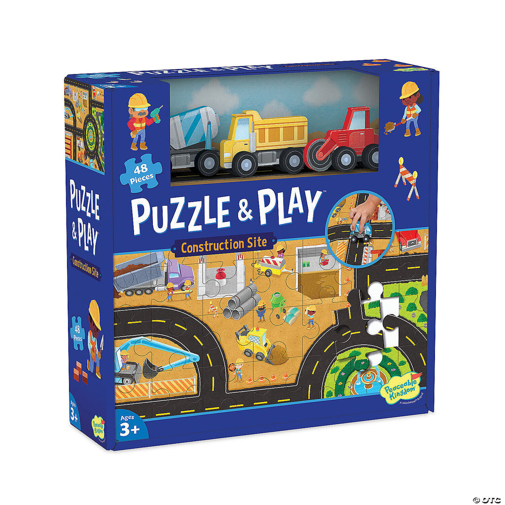 Puzzle and Play: Construction Site | sitio de construcción Panamá niños Mindare