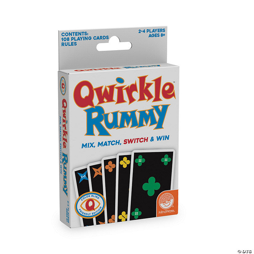 Rummy Qwirkle - Juego de Mesa  Color Blind Friendly