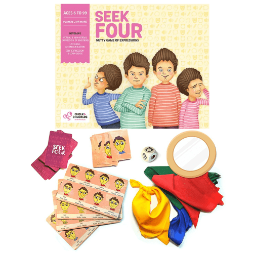 Seek Four Panamá niños terapias estimulación juegos de mesa