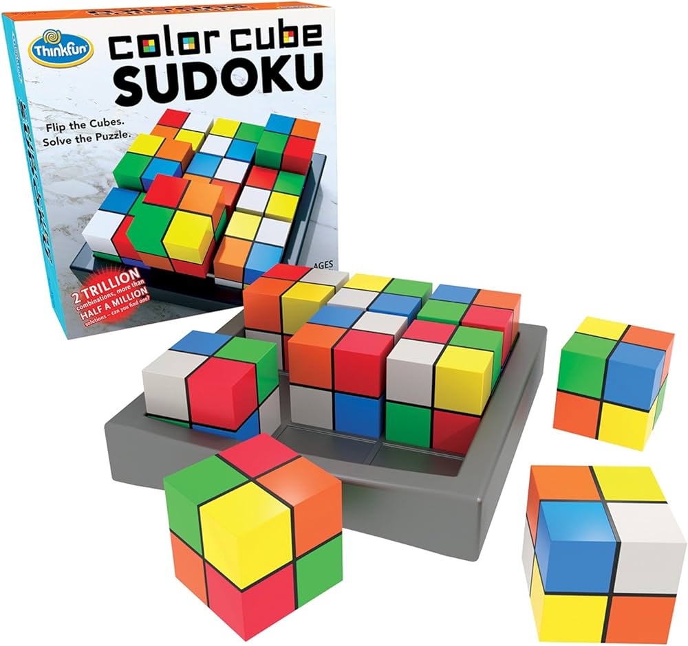 Sudoku de cubos de colores