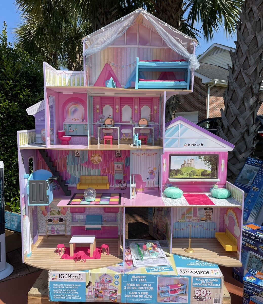 Dolls House Kidkraft Casa De Madera Ultimate Slumber Party