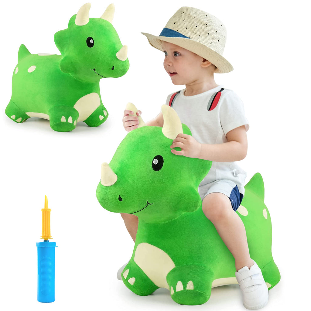 iPlay, iLearn Bouncy Pals - Juguete de dinosaurio para niños